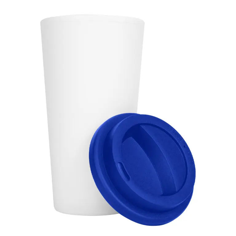 blanco con tapa rosada